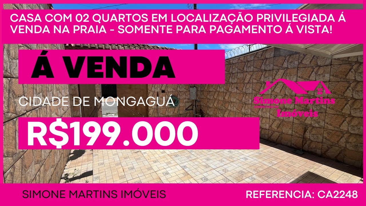 Недорогой дом с двумя спальнями, предлагаемый в рассрочку, в отличном месте на берегу моря.