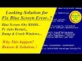 How to Fix Blue Screen Problem in Windows 7,10 - Fix Auto Restart Problem - Entertech Tamil