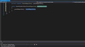 Creating Async API With .Net Core: Events Controller 18/24