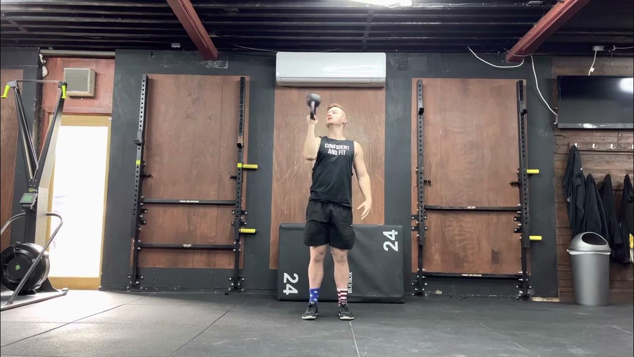 Bottoms Up Kettlebell Single Arm Press YouTube