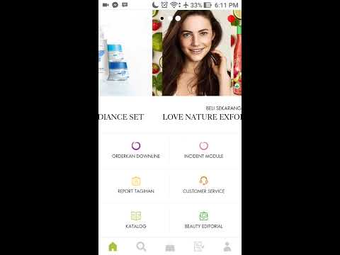 Tutorial Cara order produk Oriflame secara online di HP Android. 