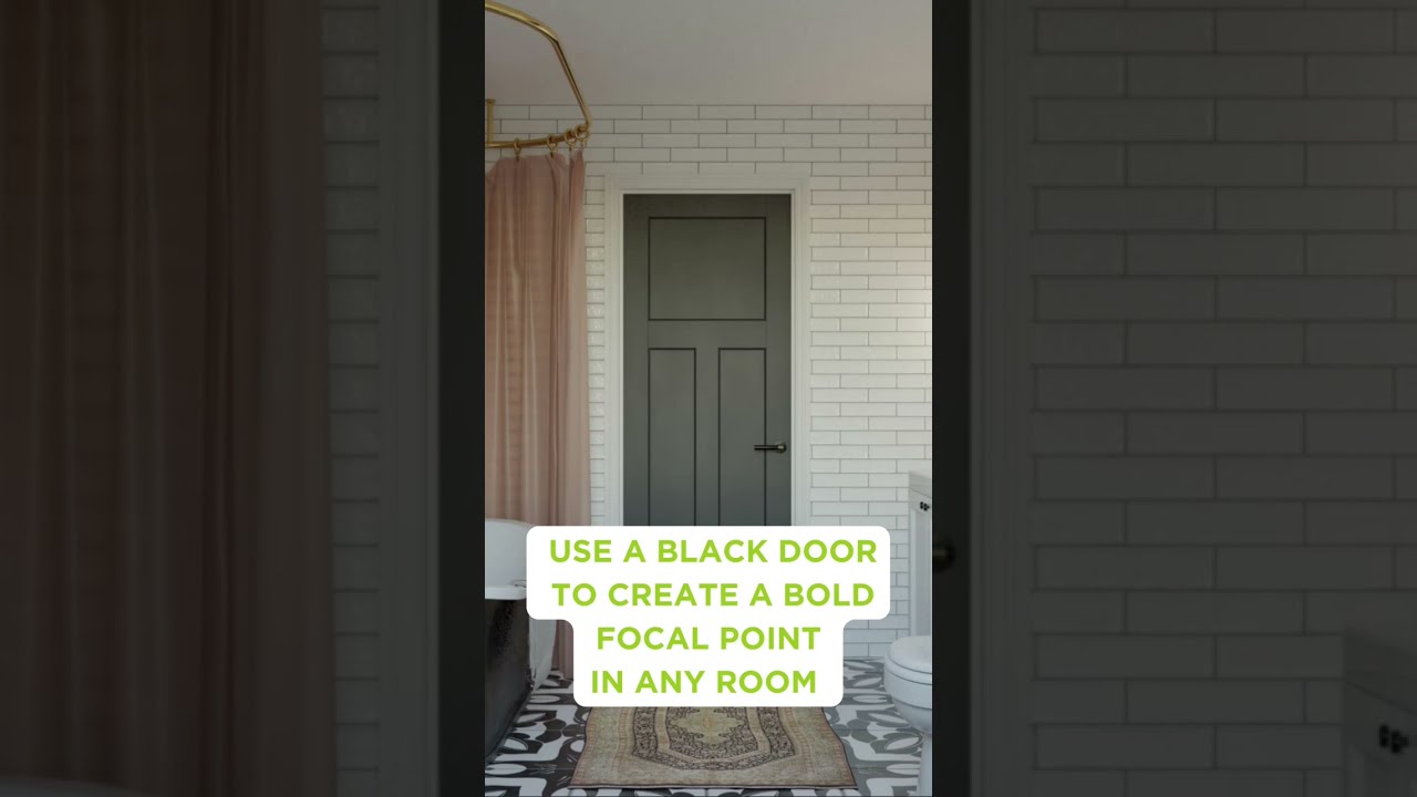 Design Trend: Black Interior Doors