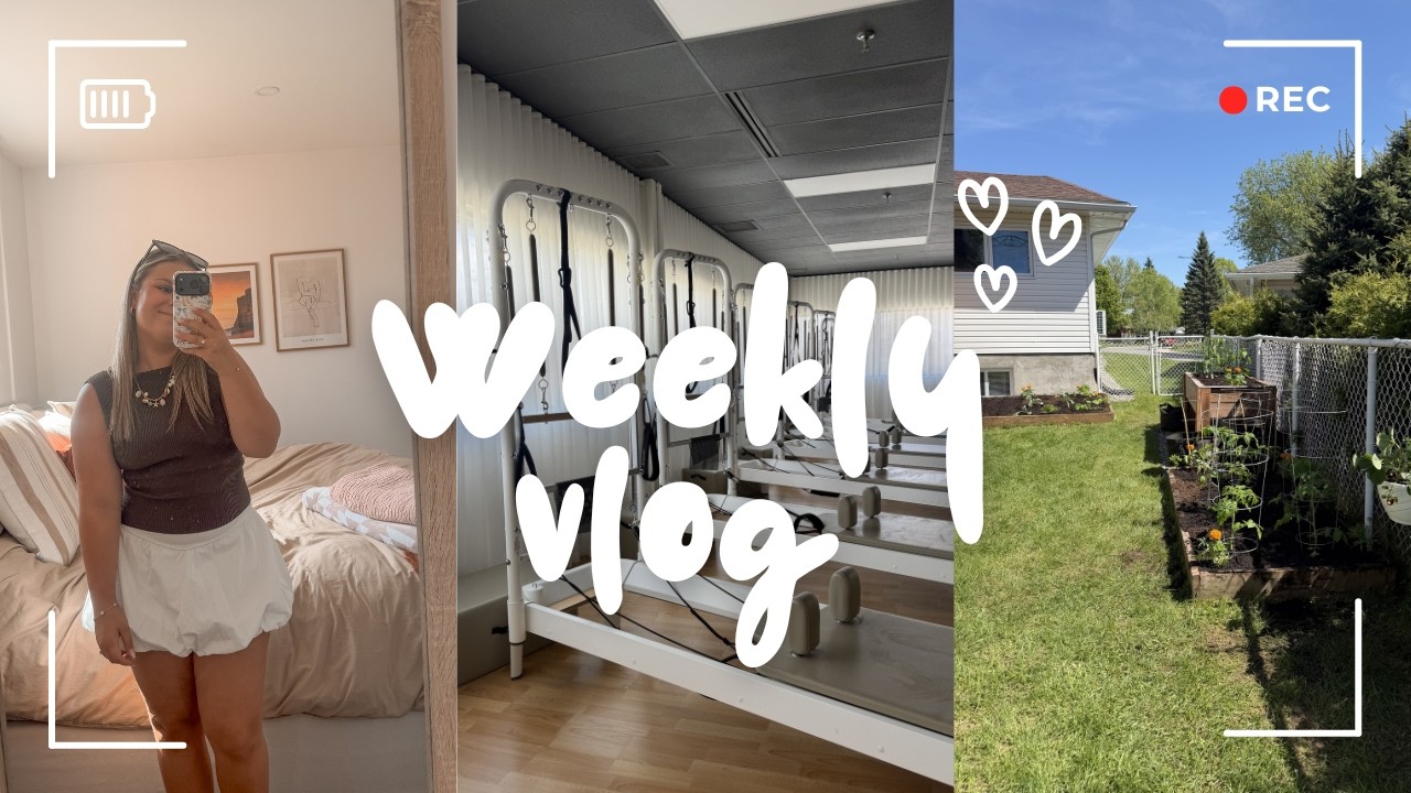 Weekly Vlog : Spring Cleaning avec ma maman & Je fais mon jardin