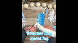 Dont miss these loaded tags! ❄️ #kreativpaperartisan #wintertidetales #shorts