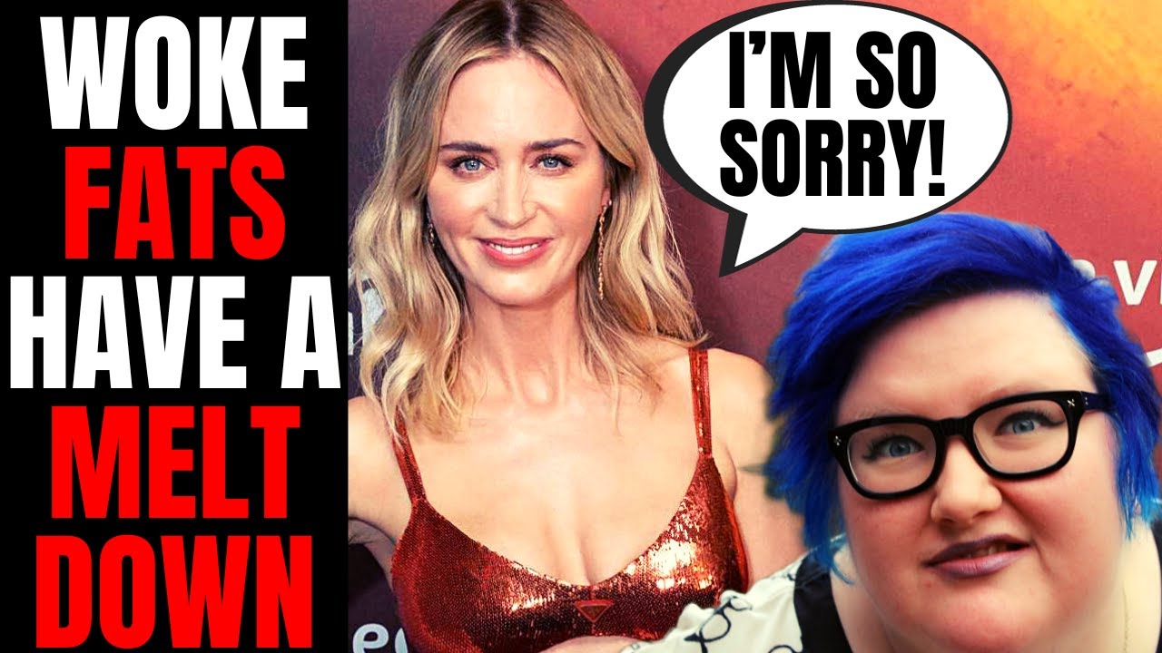 Emily Blunt Gives CRINGE APOLOGY To Woke Mob After Being SLAMMED For "Fat Shaming" In Viral Video