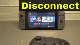 How To Disconnect Controller From Nintendo Switch-Easy Tutorial