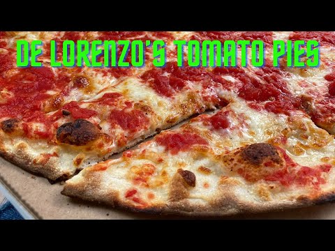 De Lorenzo's Tomato Pies: One Bite Scored This Pizza A 9.2- Plus Behind The Scenes Footage #Pizza