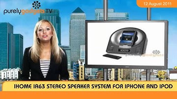 iHome iA63 Stereo Speaker System for iPhone and iPod