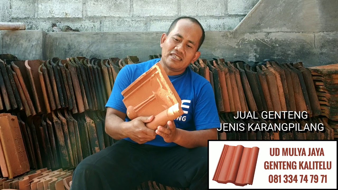  Jual Genteng  Jenis Karangpilang Prentol YouTube