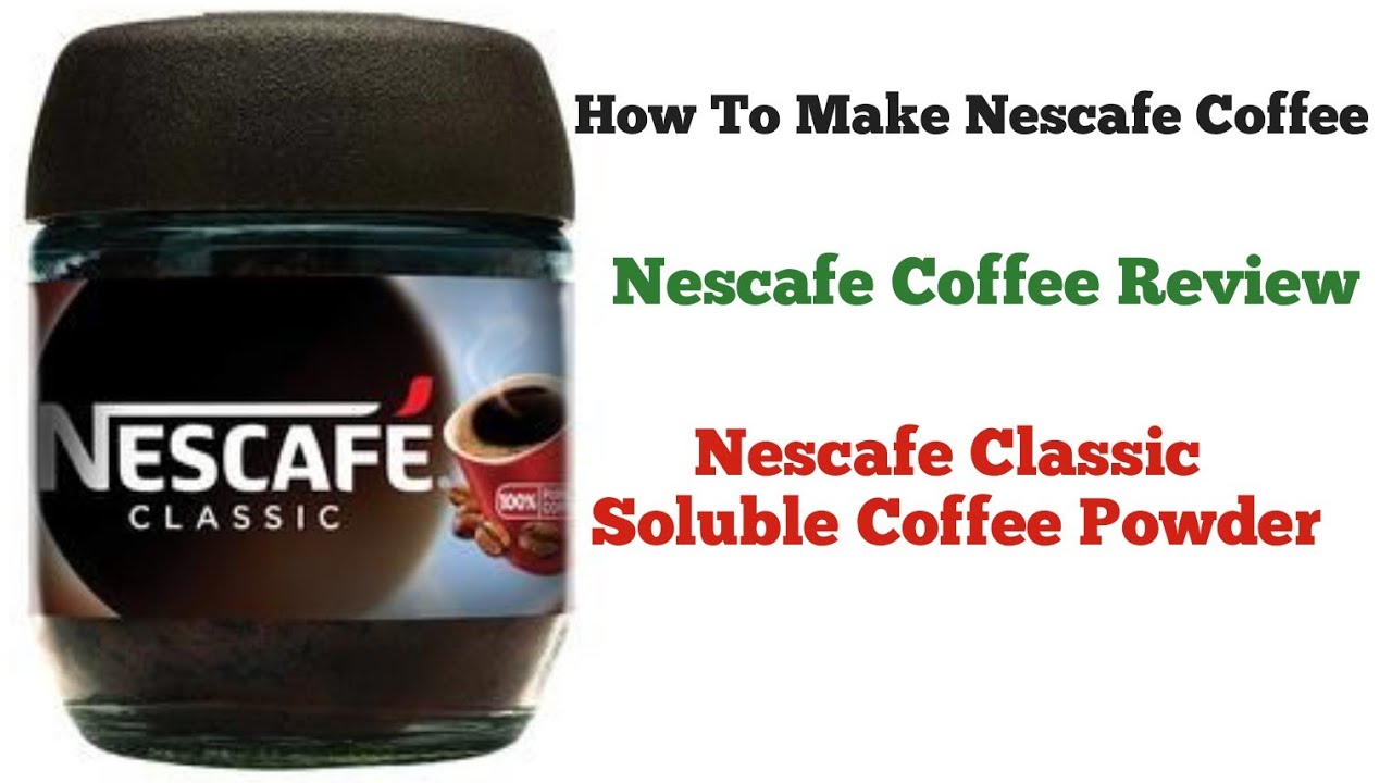 Nescafe Classic Coffee Powder Glass Bottle (25g)