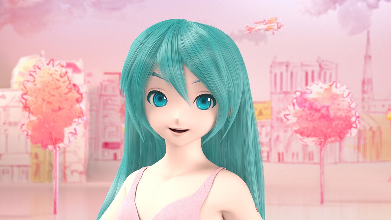 初音ミク、ストレートヘアを初披露　ツインテールほどく　 「ラックス スーパーリッチシャイン ストレート＆ビューティー」新CM