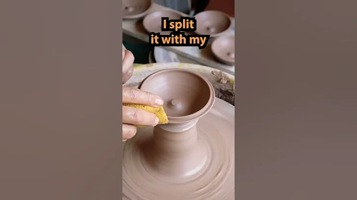 Making a incense tray 😍 #pottery #ceramics #howto