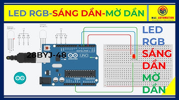 🔴 Arduino #22 | Điều Khiển Hiệu Ứng Đèn Led RGB Sáng Dần Mờ Dần Dùng Xung PWM