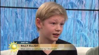 Jakob Eklund - nu på musikalscenen - Nyhetsmorgon (TV4)