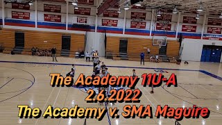 The Academy 11U-A Fall/Winter 2021/22 Game 9. Feb 6th, 2022