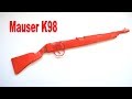 How to make a paper gun  mauser k98   origami