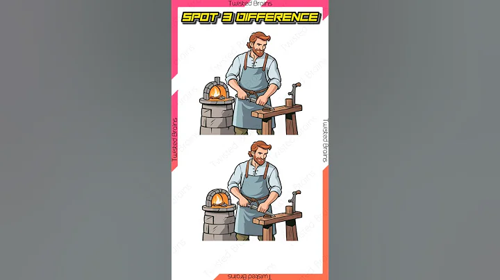 Spot the difference hard level | Find 3 differences No. 96 | #shorts  #ytshorts #findthedifference