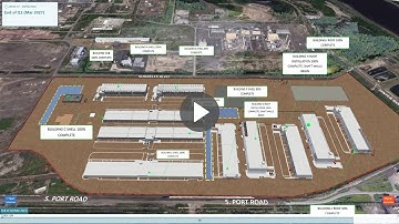 RC Andersen x cmBuilder: Multi-Structure Data Center Campus Simulation