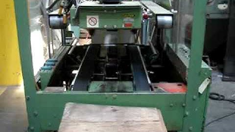Loveshaw Little David Model LD00 Random Top and Bottom Case Sealer 2 Video #1
