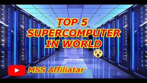 Top 5 SuperComputer in 2022 🔥