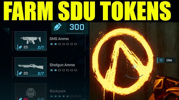 Borderlands 4 - how to get sdu tokens & increase inventory space (Best methods)