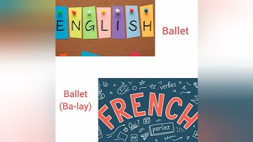 PART :1 cognates words ENGLISH AND FRENCH BY A PEICE OF FRENCH