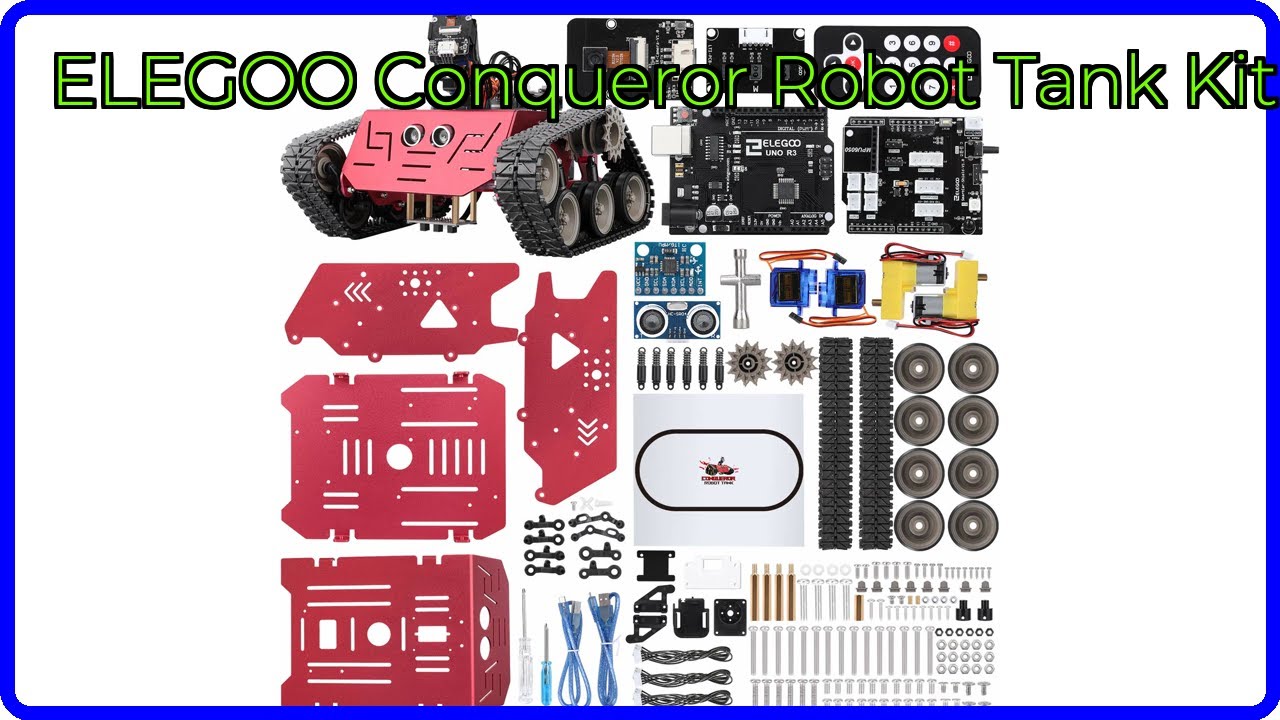REVIEW (2026): ELEGOO Conqueror Robot Tank Kit. ESSENTIAL details 