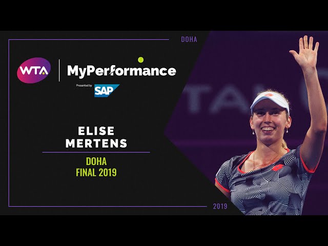My Performance | Elise Mertens | 2019 Doha Final
