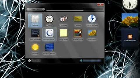 Get back the Windows Vista Sidebar in Windows 7