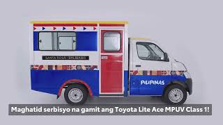 Toyota Lite Ace MPUV Class 1: Kasosyo sa Asenso