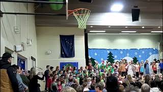 Snowshoe Elementary School Holiday Program 2024   Scene 3   Roots