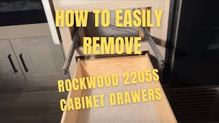 Forest River Rockwood Mini Lite 2205S RV Cabinet Drawer Removal #rvlife #werv #rockwood