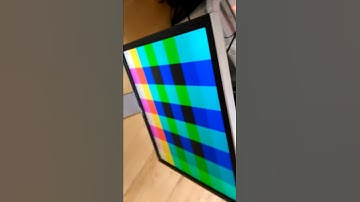 Display an image pattern in VGA port