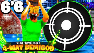 This 6&#39;6&quot; 4-WAY DEMIGOD BUILD is TAKING OVER NBA 2K24 - BEST ALL AROUND GUARD BUILD 2K24