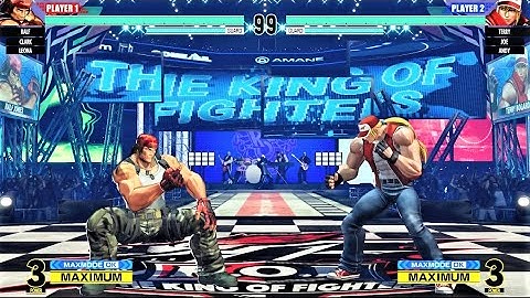 KOF XV Team Ikari vs Team Fatal Fury (Hardest AI)