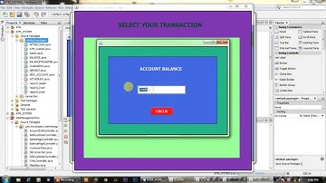 Java Project Using MySql : ATM System