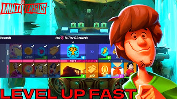 *New* Fastest Multiversus Season 1 Method! Level Up Characters Fast In Multiversus!