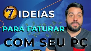 7 IDEIAS DE NEGÓCIOS PARA ABRIR EM CASA COM APENAS UM COMPUTADOR