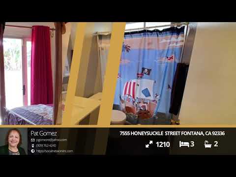 7555 Honeysuckle Street, Fontana, CA home video tour