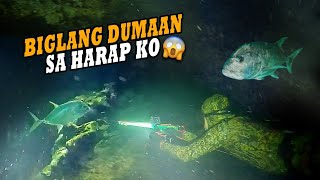 BIGLANG DUMAAN SA HARAPAN KO 😱 | EPISODE 152 | NIGHT SPEARFISHING PHILIPPINES  | Drin's Adventure