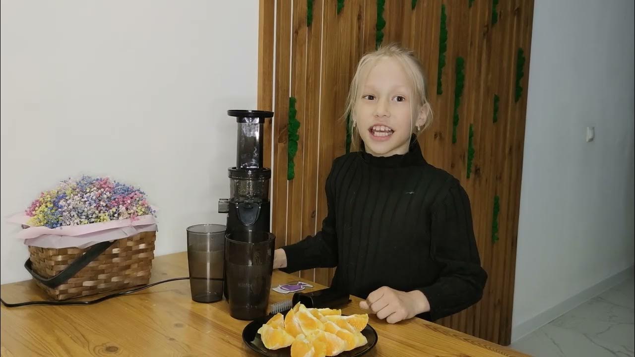 обзор соковыжималки kitfort kt-1123-1 - YouTube