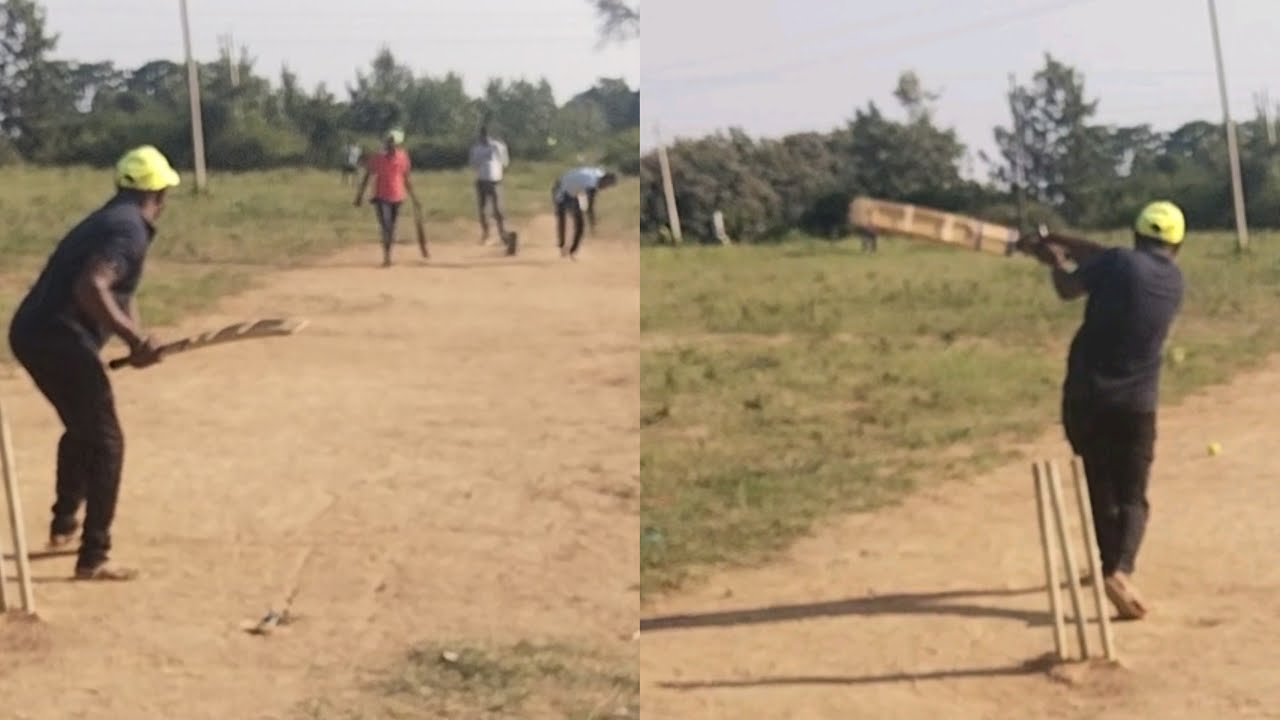 Gully cricket || cricket || last ball 6 runs needed || Highlights # ...