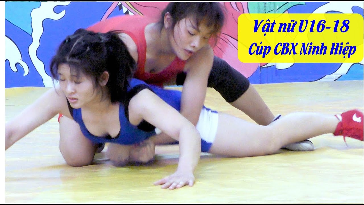 Vật nữ . Trận đấu cực hay với hiệp 2 khốc liệt , Hấp dẫn - womens wrestling.
