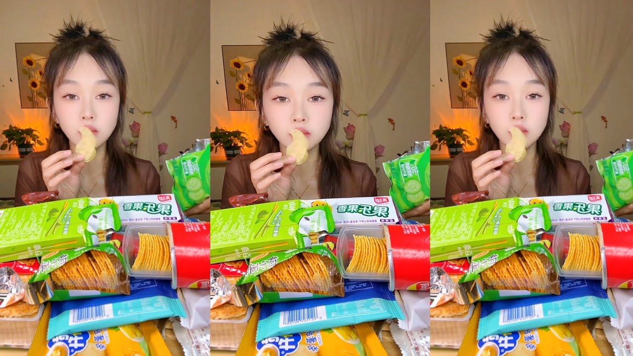 ASMR Mukbang Eating Crispy Snacks & Chips part#1🍟 | Crunchy Eating Sounds