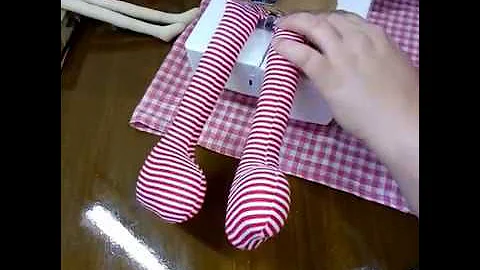 Como Costurar Pernas De Bonecas De Pano
