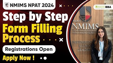 NPAT (NMIMS) 2024 - Step By Step Form Filling Process | Must Watch