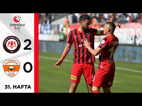 Ahlatcı Çorum FK (2-0) Adanaspor - Highlights/Özet | Trendyol 1. Lig - 2023/24