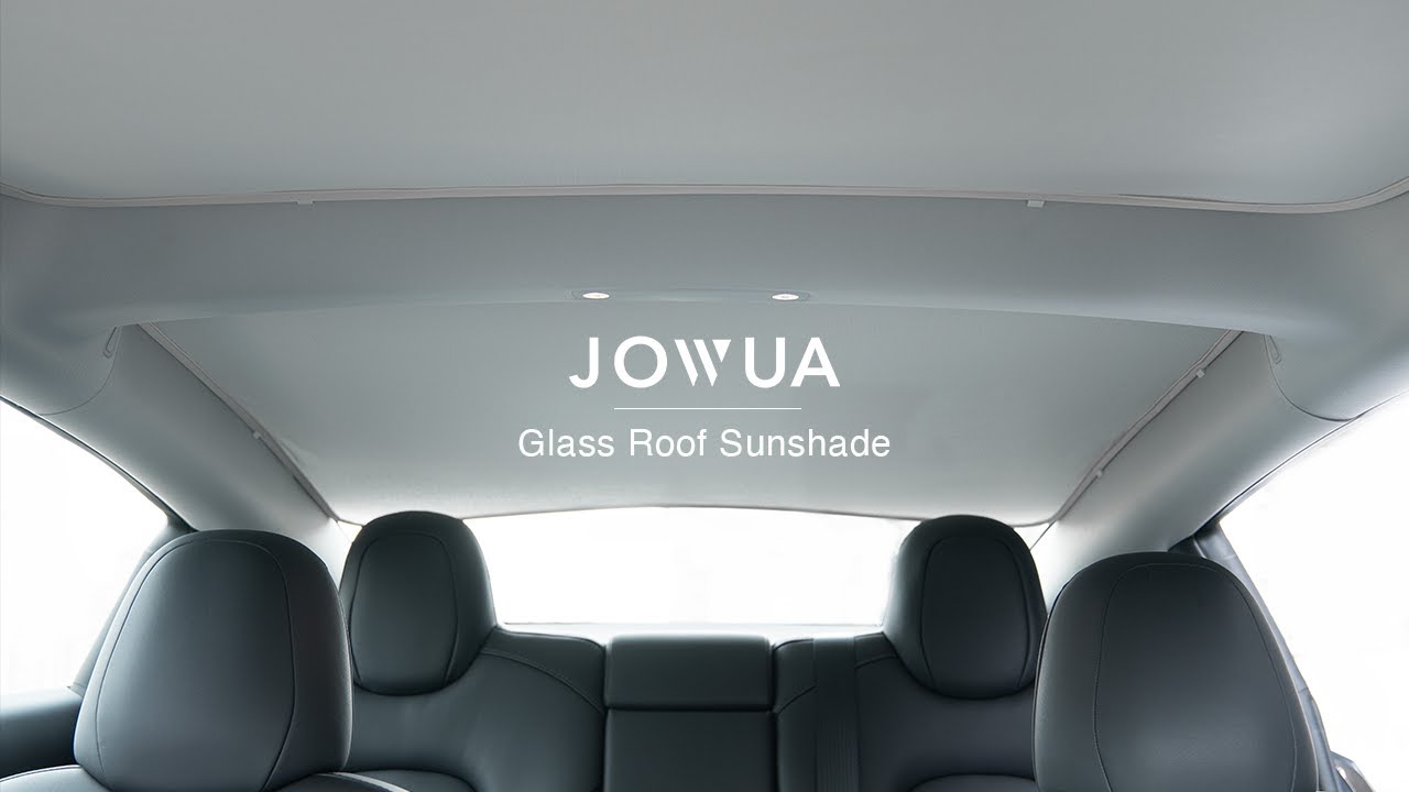 【JOWUA】Tesla Model 3 サンシェード(フロント用) Windshield Sunshade for All Tesla Model 3 - JOWUA