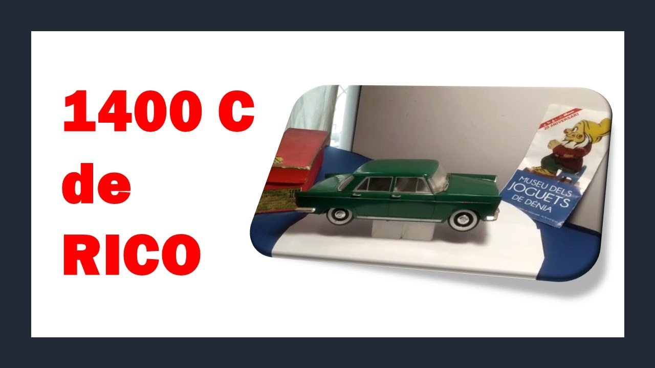 Miniature Seat 1400 C Familiar – Échelle 1/400 – Marque Norev – Collection