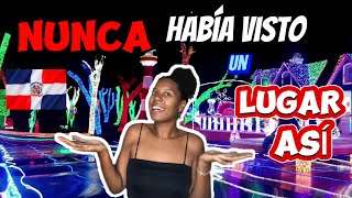 PARQUE de LAS LUCES en REPÚBLICA DOMINICANA ??/ NECESITABA CONOCER ESTE LUGAR/ ?CUBANA REACCIONA